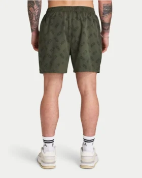 Mens water reactive swim short
