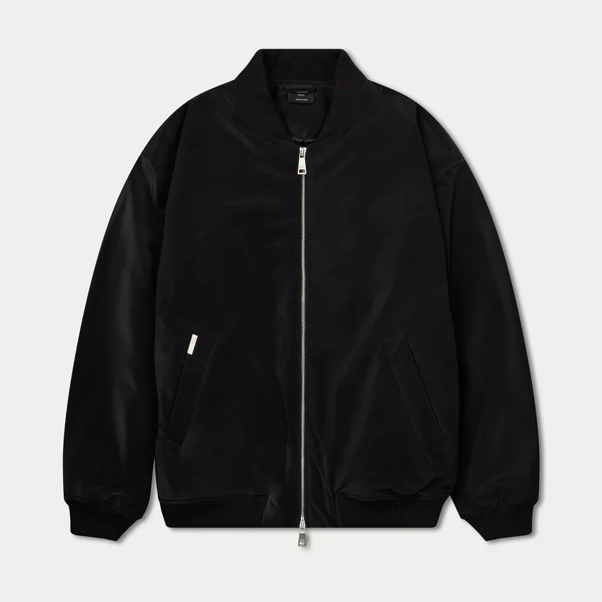 Rewear layer bomber jacket – black Rewear layer bomber jacket – black