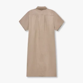 Rewear linen mix shirt dress – marsh grey