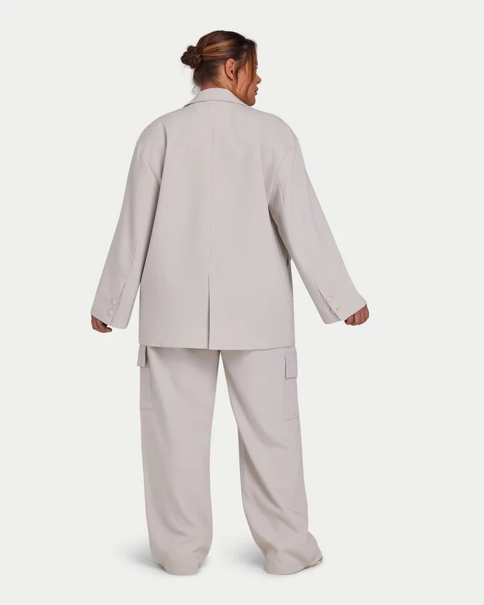 Women’s blazers | oversized studio blazer – stone Women’s blazers | oversized studio blazer – stone