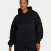 Womens 365 oversized hoodie – black
