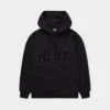 Womens 365 oversized hoodie – black