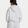 Womens 365 oversized hoodie – grey marl