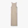 Womens base racer midi dress – grey green