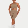 Womens base short – grey green Womens base short – grey green