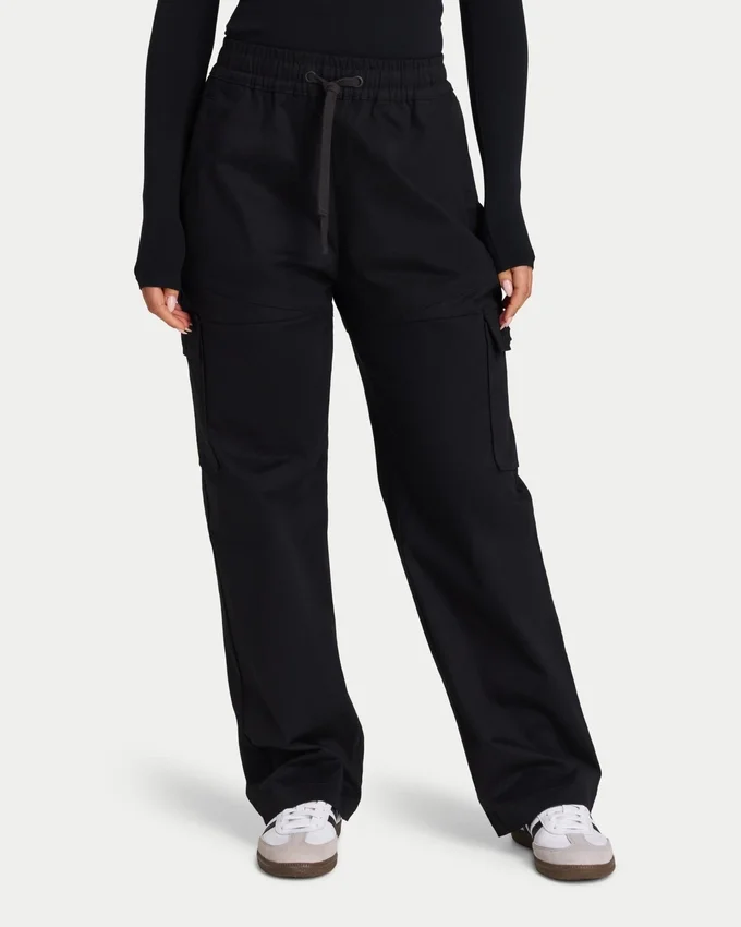 Womens cargo pant – black Womens cargo pant – black