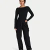 Womens cargo pant – black Womens cargo pant – black