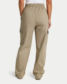 Womens cargo pant – grey green