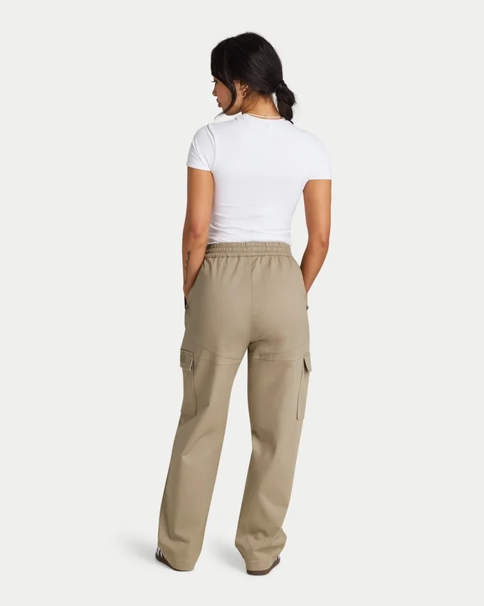 Womens cargo pant – grey green Womens cargo pant – grey green