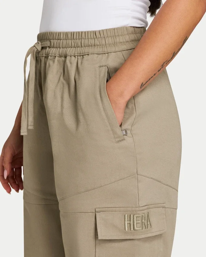 Womens cargo pant – grey green Womens cargo pant – grey green