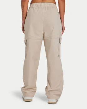 Womens cargo pant – oatmeal