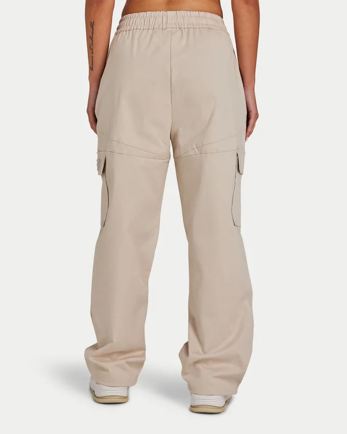 Womens cargo pant – oatmeal Womens cargo pant – oatmeal