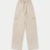 Womens cargo pant – oatmeal Womens cargo pant – oatmeal
