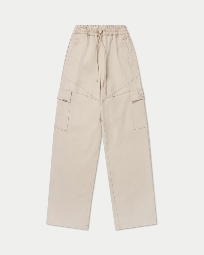 Womens cargo pant – oatmeal Womens cargo pant – oatmeal