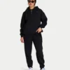 Womens collective hoodie – black