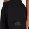 Womens collective wide leg sweatpant – black