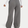 Womens collective wide leg sweatpant – charcoal grey