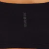 Womens essential crop top – black Womens essential crop top – black