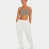 Womens essential crop top – marsh grey Womens essential crop top – marsh grey