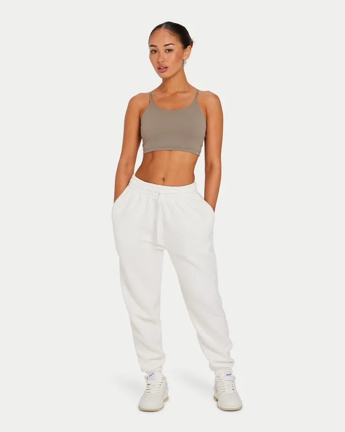 Womens essential crop top – marsh grey Womens essential crop top – marsh grey