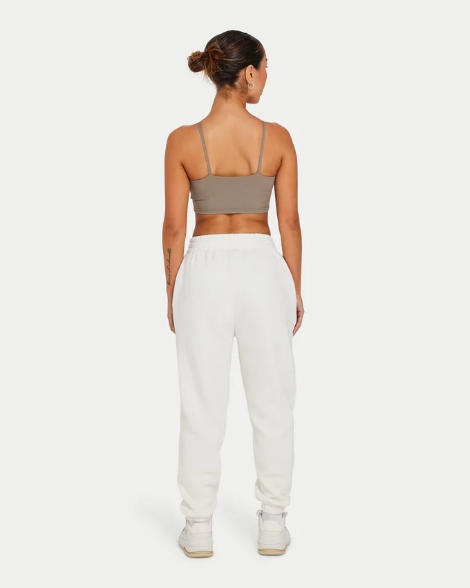 Womens essential crop top – marsh grey Womens essential crop top – marsh grey