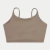 Womens essential crop top – marsh grey Womens essential crop top – marsh grey