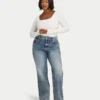 Womens essential dual wear long sleeve top Womens essential dual wear long sleeve top