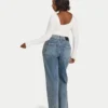 Womens essential dual wear long sleeve top Womens essential dual wear long sleeve top