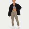 Womens essential legging – marsh grey Womens essential legging – marsh grey