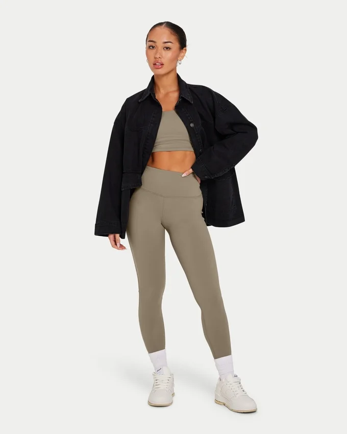 Womens essential legging – marsh grey Womens essential legging – marsh grey