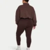 Womens essential legging – slate brown Womens essential legging – slate brown