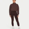 Womens essential legging – slate brown Womens essential legging – slate brown