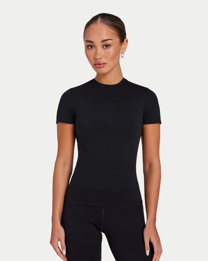 Womens essential t-shirt – black Womens essential t-shirt – black