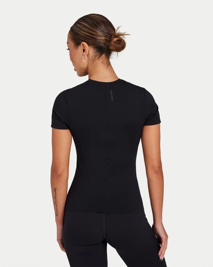 Womens essential t-shirt – black Womens essential t-shirt – black