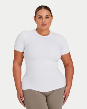 Womens essential t-shirt – white
