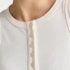 Womens essentials button top