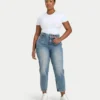 Womens mom jean – mid wash Womens mom jean – mid wash