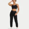 Womens mom jean – washed black Womens mom jean – washed black