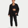 Womens mom jean – washed black Womens mom jean – washed black