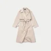 Womens oversized trench coat – safari Womens oversized trench coat – safari