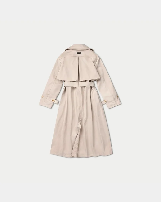 Womens oversized trench coat – safari Womens oversized trench coat – safari