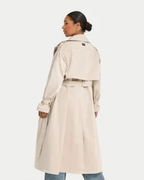 Womens oversized trench coat – safari