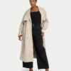 Womens oversized trench coat – safari Womens oversized trench coat – safari