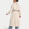 Womens oversized trench coat – safari Womens oversized trench coat – safari