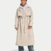 Womens oversized trench coat – safari Womens oversized trench coat – safari