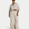 Womens resort cropped shirt Womens resort cropped shirt