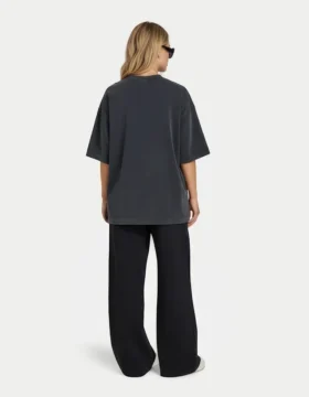 Womens signature washed oversized t-shirt
