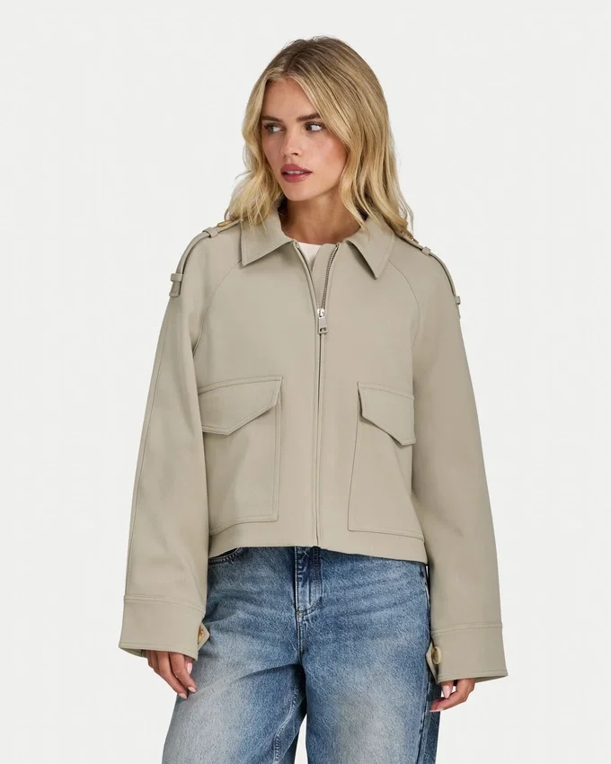 Womens studio collared jacket Womens studio collared jacket