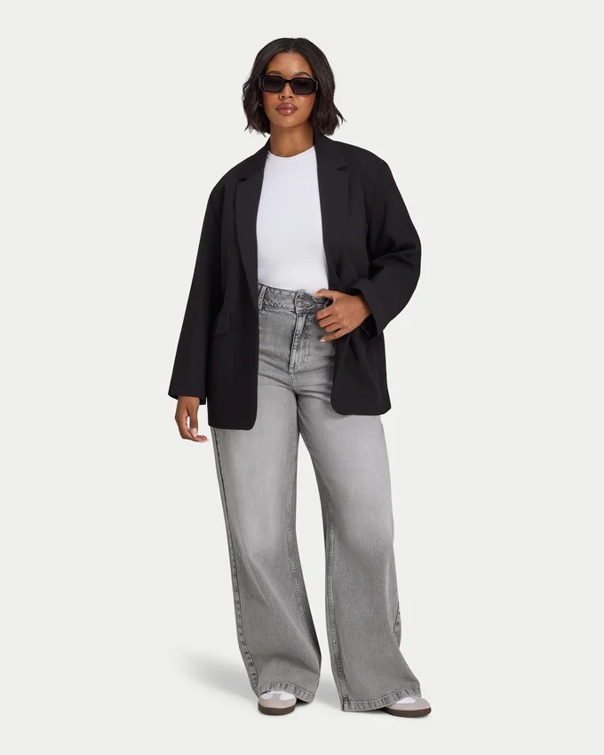 Womens studio oversized blazer Womens studio oversized blazer