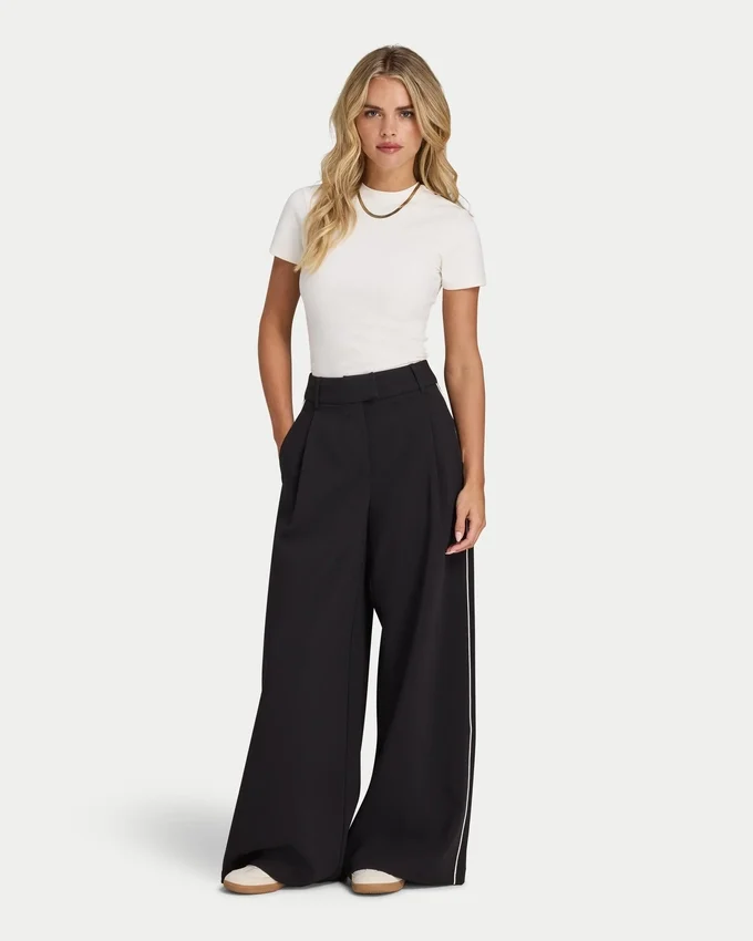 Womens studio wide leg trouser Womens studio wide leg trouser